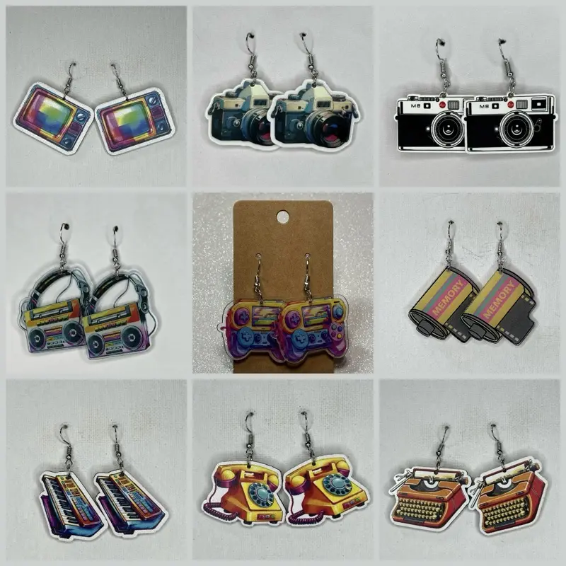 Retro earrings Retro earrings