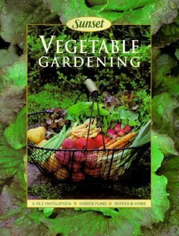Used Hardcover Book - Vegetable Gardening by Lance Walheim - English Vegetable Growing Guide