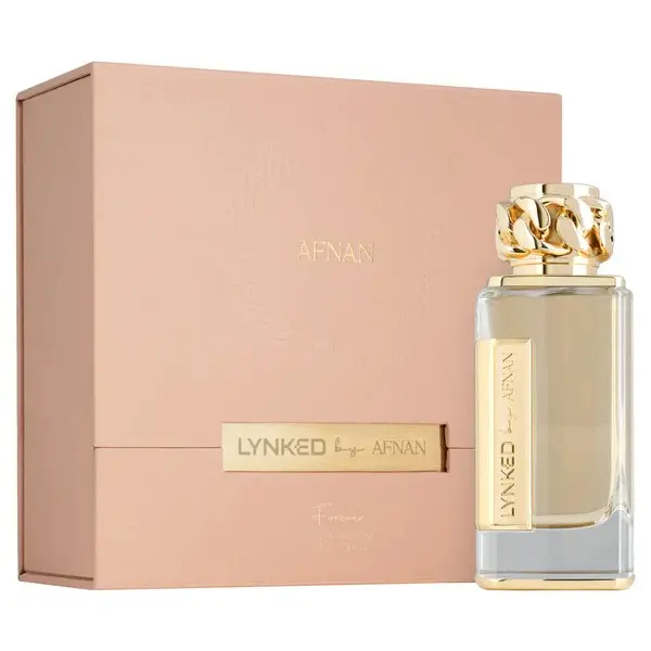 Afnan Lynked Forever Gold Pour Femme Eau De Parfum for Women 3.4 Ounce