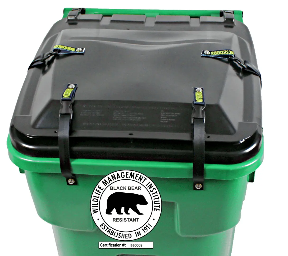 Ultimate Black Bear Trash Locks Ultimate Black Bear Trash Locks