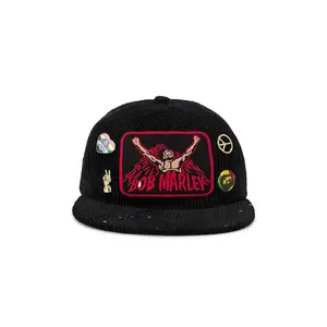 Madeworn Bob Marley Hat in Black