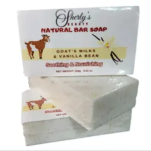 Natural Bar Soap  for Gentle Skin Cleansing , Deeply Moiturizes set of 3/ pcs