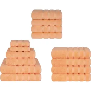 6 count Towel Set and 4 count Bath Towel Set and 4 count Hand Towel Set Bundle