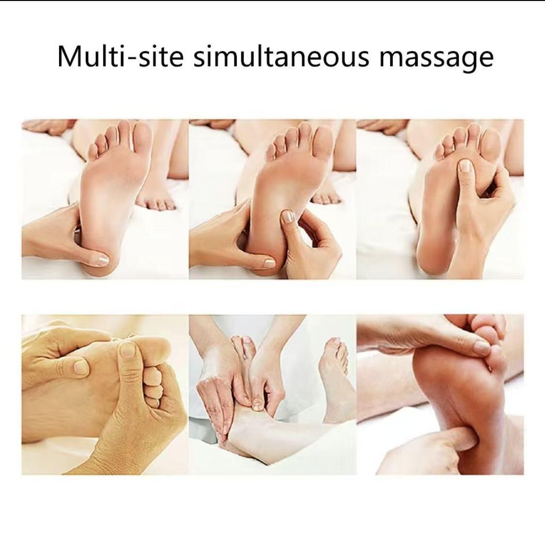 EMS Foot Massager Mat with Remote Control, Rechargeable Portable Foot Massage Mat for Daily Relaxation