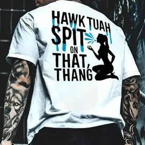 HAWK THAU SPIT ON THAT THANG Tshirt, Hoodie, Sweatshirt, Aesthetic Tatoo Outfits, Streetwear Style, Retro Vintage Y2k Men Graphic Tees