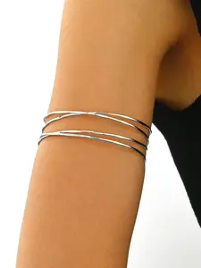 Women's Elegant Minimalist Arm Cuff, Trendy Exquisite Arm Cuff, Trendy Stack Bangle, Chic All-match Vintage Jewelry As Gift for Girlfriend