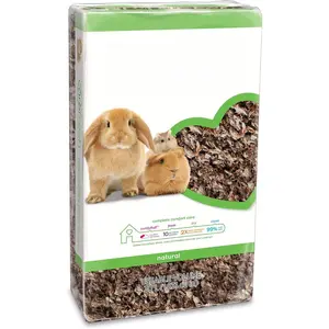 Natural Small Pet Bedding 99% Dust-Free with Odor Control, Paper-Based Small Animal Litter, Reusable & Absorbent, Eco-Friendly Hamster Cage Liner, 30 Liter critter  trail  cage bin  cage