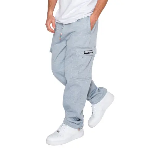 VICTORIOUS DISTRICT Men's Baggy Cargo Sweatpants, Relaxed Fit Soft Heavyweight Fleece with an Elastic Waist and Adjustable Hem, Pockets, Streetwear, Baggy Long Men's Pants, Menswear, Mens Clothing