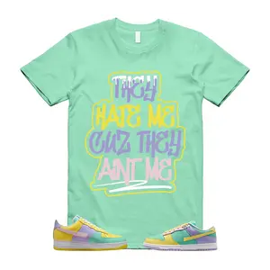 Dunk Easter Emerald Rise Yellow Pulse Hydrangeas White Pink Foam 2026 Low T Shirt Match AINT ME Unisex Streetwear