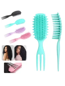 Stylish Hair Comb With Portable Hair Comb Hairbrush For Effective Scalp Cleansing And Styling Hair Detangling Comb