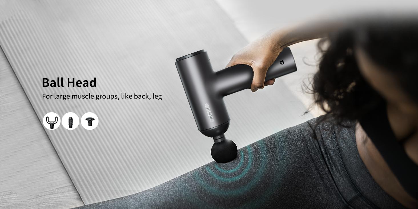 arboleaf Thermacool Massage Gun with Heat and Cold, 6 Speeds Muscle Massage Gun Deep Tissue with Case, Powerful Percussion Massager for Home Gym Office Muscle Back Pain Relief, Gift