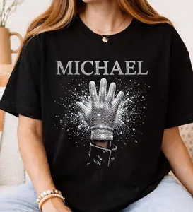 Michael Jackson King of Pop Halftone T-Shirt Unisex All Size