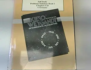 USED Book - Intermediate Accounting, Self-Study Problem and Solutions Book I by Donald E. Kieso (Paperback) - english
