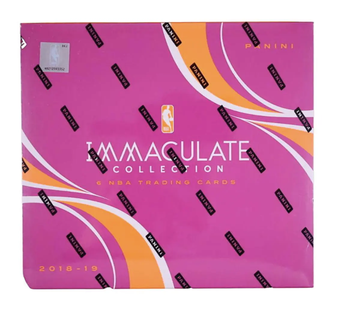 2018-19 Panini Immaculate Basketball Hobby Box