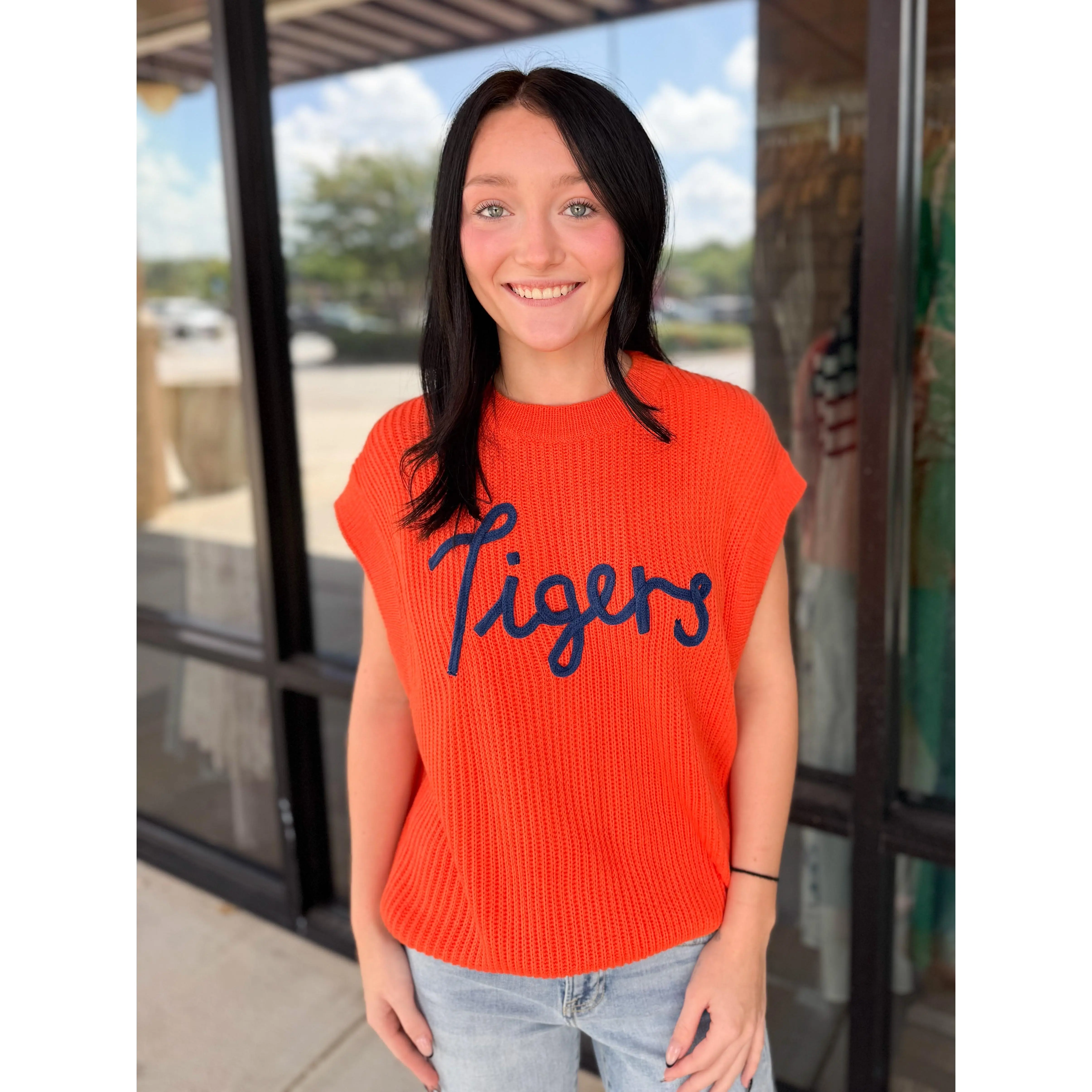 Tiger Sweater Vest