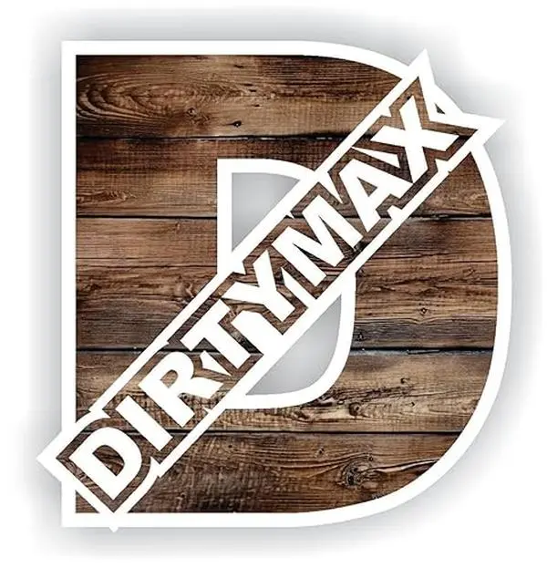 Dirtymax Duramax D Barn Wood White Letters Print Full Color Decal Sticker Turbo Diesel Truck 6.6 3.0 Crew Cab Barn Wood
