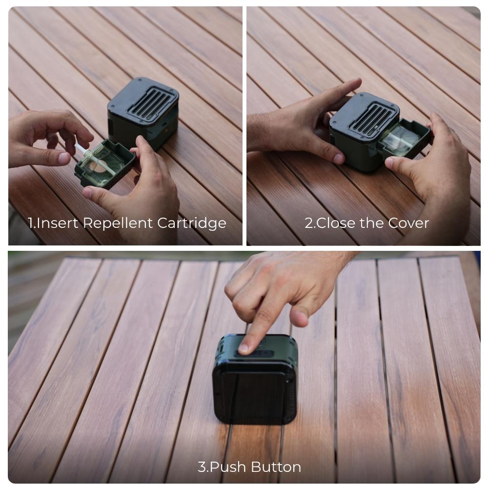 VILLA REPELLER - FLEXTAIL X VOLLYC Smart Heat Mosquito Repellent With Stronger Protection