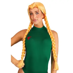 Women's Street Fighter Cammy Costume Wig
