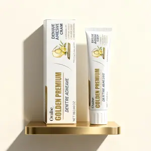 Oralhoe Denture Adhesive, Natural Comfort Fit, Enhances Smile Aesthetics, Oral Care Essentials, Easy Application, Long-Lasting Hold, Dentures Adhesive