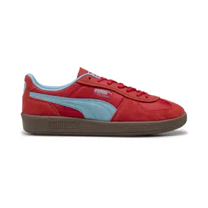 PUMA Mens Palermo Pop Lace Up Sneakers Shoes Casual - Red