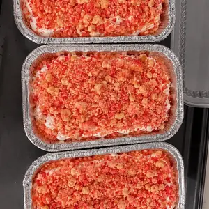 Strawberry crunch treat