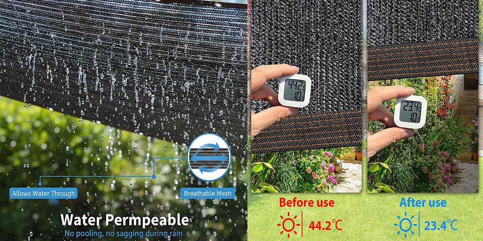 shade cloth,tarp,sun shade,90% Shade Cloth for Garden -12 x 20 FT Durable Mesh Tarp with Grommets, Sunblock Net for Patio for Plants Greenhouse Outdoor Pergola Sun Shade Neting for Chicken Coop Cover