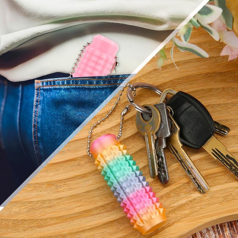 Little Ouchies Fidget Toys,Pain Stim Fidget Toy Reduce Stress for Adults,Anxiety Relief Pain Stim,Spiky Fidget Keychain for Anxiety,Sensory Toys,Novelty Gifts for Friends