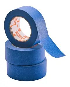 Painter's Tape 2 Inch Wide (1.88 In x 60 Yds) 3 Rolls Blue Masking Tape for Painting Projects, Easy Tear, Low Residue, Clean Sharp Edges, Multi Pack for Diy Home Improvement and Renovation