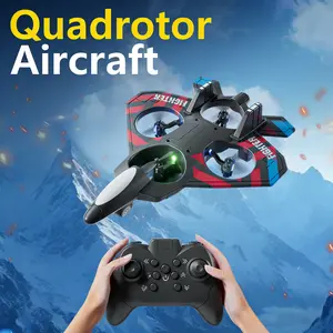 Remote Control Foam Jet Airplane Toy for Kids, LED Lights Easy Control RC Fighter Plane, Rechargeable Electric Aircraft for Indoor & Outdoor Fun, Perfect Gift, Drone