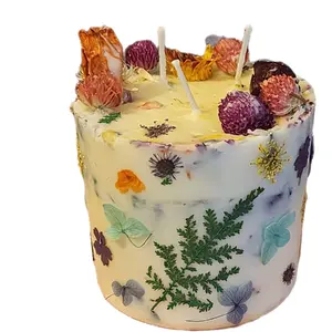 Floral Candles - Decorative Candles for Home Decor and Ornaments Decoration wax melt