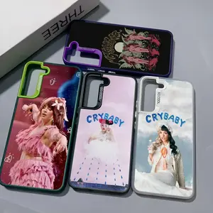 Singer Melanie Martinez Phone Case For Samsung Galaxy S25 S24 S23 S22 S21 S20 Note20 Ultra Plus Fe colored silver Cover