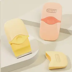 Multi-Tool Scraper with 3 Replacement Blades, Multi-Purpose Scraping Tool for Plaster, Stickers, Floors, Glass, Adhesive Removal, DIY & Professional Cleaning