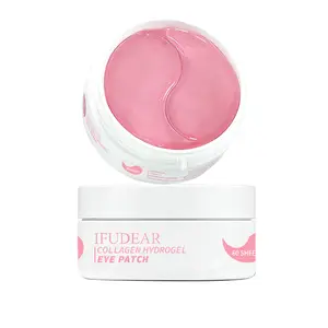 IFUDEAR Collagen Eye Patches 60 Sheets [Summer Gift] - Depuff & Wake Up Puffy Eyes | Under Eye Patches for Dark Circles | Caffeine Coffee Glycerin Niacinamide | Perfect Gift for Mom | Viral Skincare