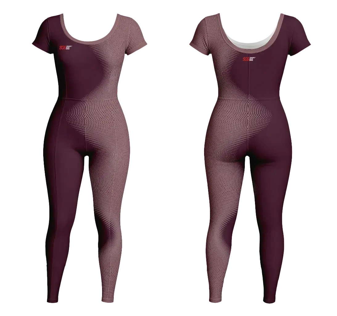 Custom Women Short Sleeve Unitards Dance Uniform High-Quality Materials for Durability Flexibility and Perfect Fit Ideal for Teams Clubs and Individual Athletes