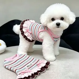 Cute Breathable Pet Sleeveless Dress for Puppies & Kittens