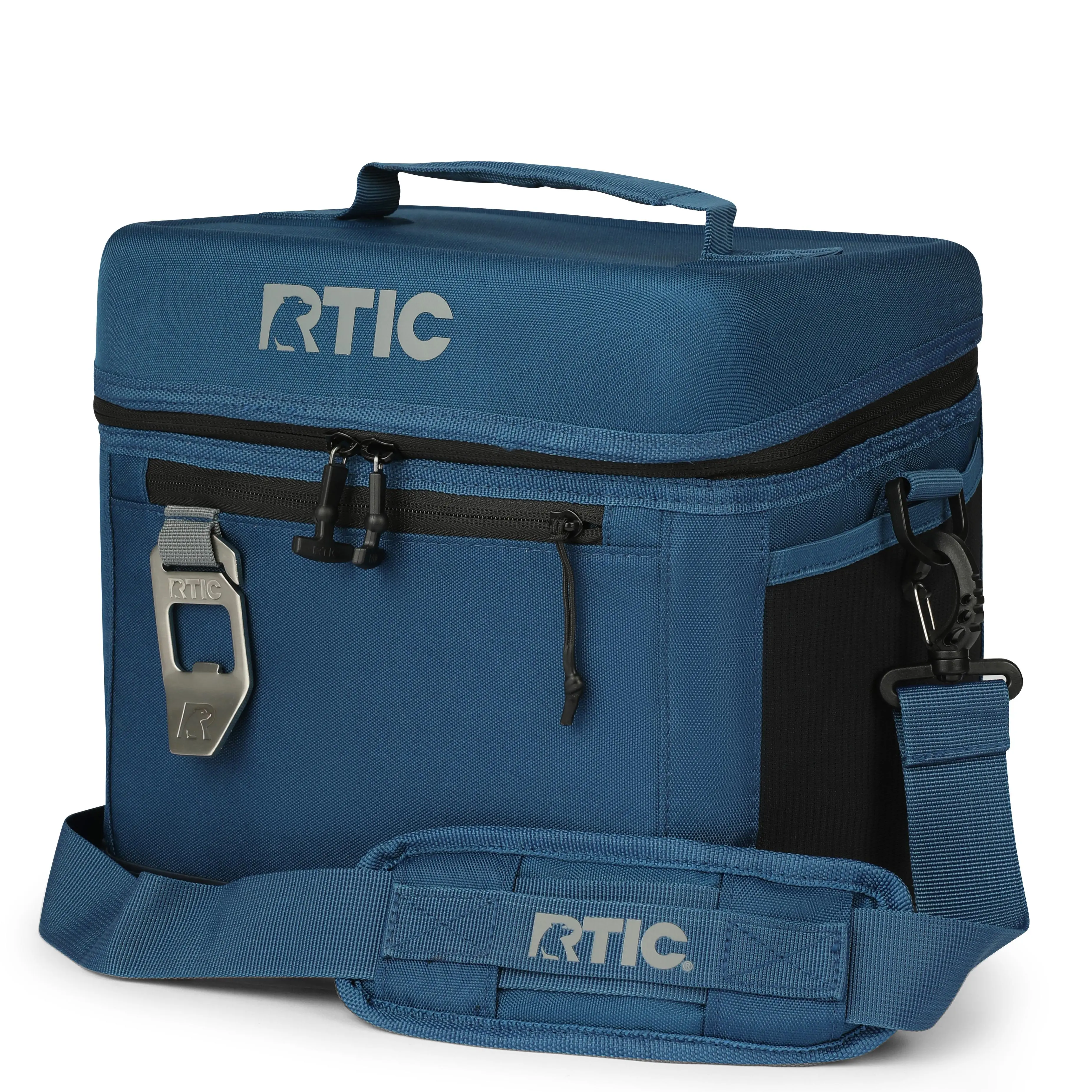 RTIC 15-Can, 16 Qt, Collapsible Soft Cooler with Bottle Opener, Navy