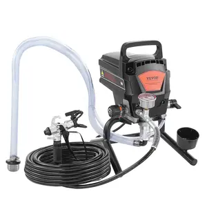 VEVOR 950W Stand Airless Paint Sprayer, 3000PSI High Efficiency Electric Airless Sprayer, Handheld Paint Sprayers for Home Interior and Exterior Furniture and Fences, Fine And Even Painting Effect