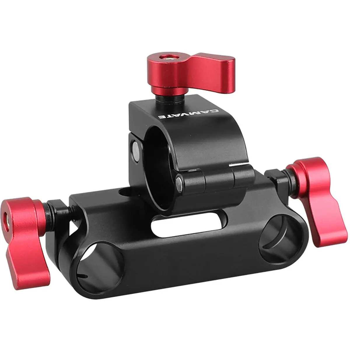 CAMVATE Adjustable 25mm Single Rod Clamp & 15mm Dual Rod Clamp Set, Camera Accessories for Digital Camera Tripod Mounting
