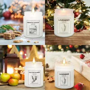 Scented Candles Set | Women Candle Set, Scented Candles for Home, Gifts for Women - 4 Pack women Candle Gifts Soy Candles Scents