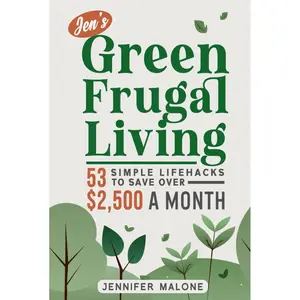 Jen’s Green Frugal Living: 53 Simple Lifehacks to Save Over $2,500 A Month Hardcover – December 8, 2024
