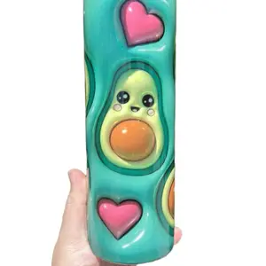 The Avocado Tumbler - Perfect for Your Morning Drinks - Drinkware, Bottle