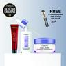 TikTok Exclusive: Collagen Daily Face Moisturizer & Collagen Moisture Bounce Serum Bundle for All Skin Types - Lightweight Non-Greasy Formula with 8% Pure Collagen for Radiant Hydration, L'Oreal Paris