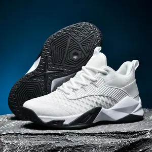 Mens Fashionable Trend Sports Shoes - Comfortable Walking & Casual Wear, Breathable Anti-Slip Basketball Sneakers Running with Training Runner