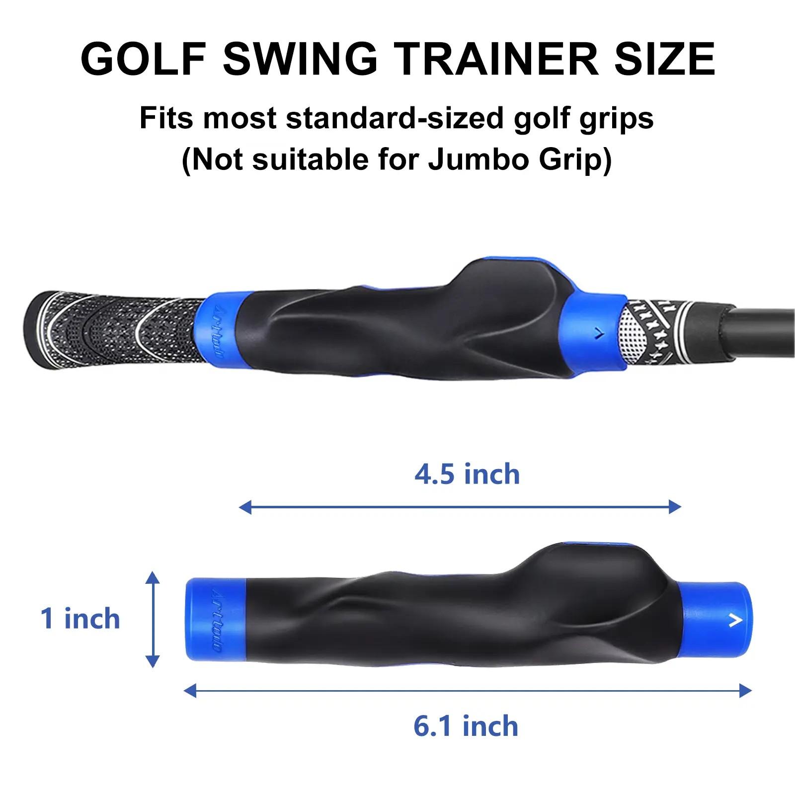 Golf Grip Trainer, Golf Training Aid, Easy To Carry to the Practice Area, Grip Trainer Club to Help Train Correct Hand Position