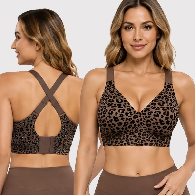 【OEING】—Jelly-textured supportive bra for large busts, seamless, thin, wire-free design, push-up and side cup shaping, prevents sagging, plus sizes, suitable for curvy figures，Fit, Soft, Style, Women, Womenswear Everyday Basic