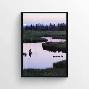 (No Frame) Patagonia 1999 Fly Fishing Magazine Poster