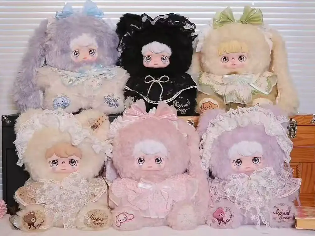 QU-Yomi-country pastoral stuffed blind box 80% plush doll, collectible doll  (Hidden probability 20:1, surprise probability 10:1)