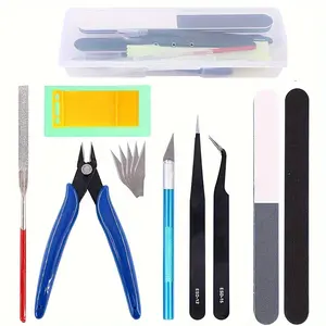 Gundam Model Assembly Tool Set 14 Pieces, Precision Screwdriver Kit, High-Quality Precision Tools for Gundam Model Building, Essential Kit for Hobbyists and Collectors