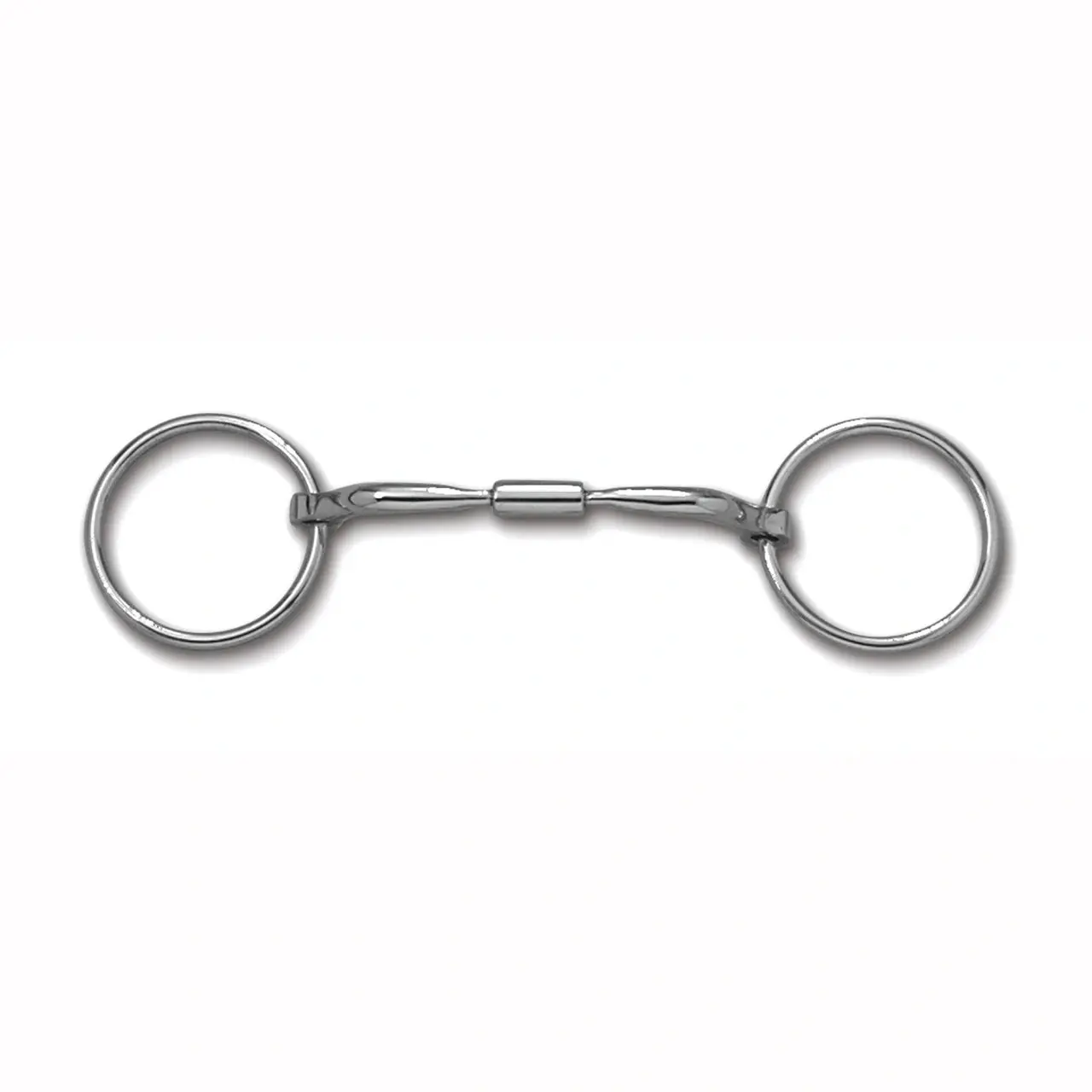 Myler MB 02 Comfort Snaffle 5" Horse Bit - Sweet Iron with Copper Inlay - Dressage Legal Level 1