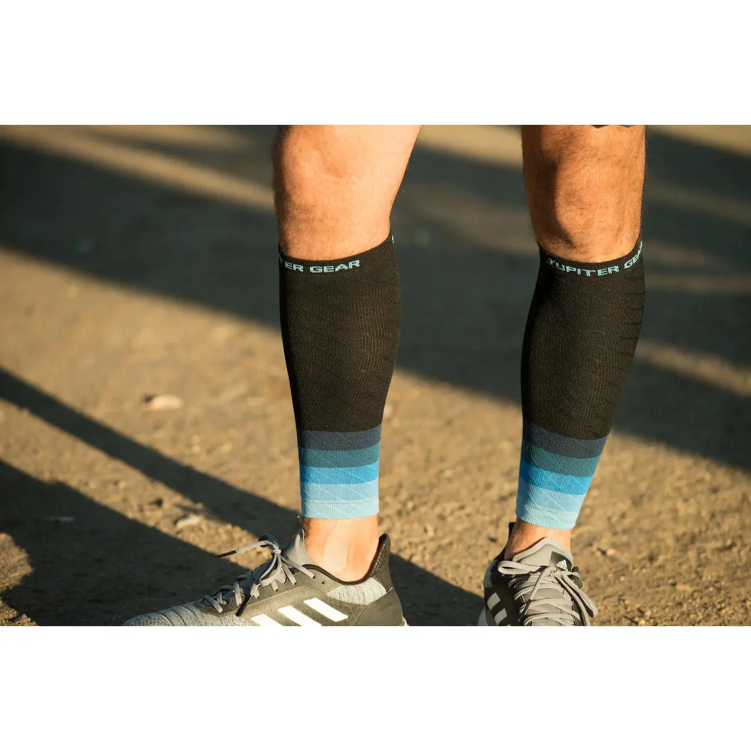 Jupitergear Endurance Compression Calf & Leg Sleeve for Running and Hiking